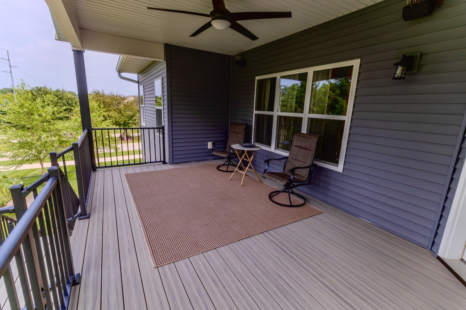 Custom composite deck