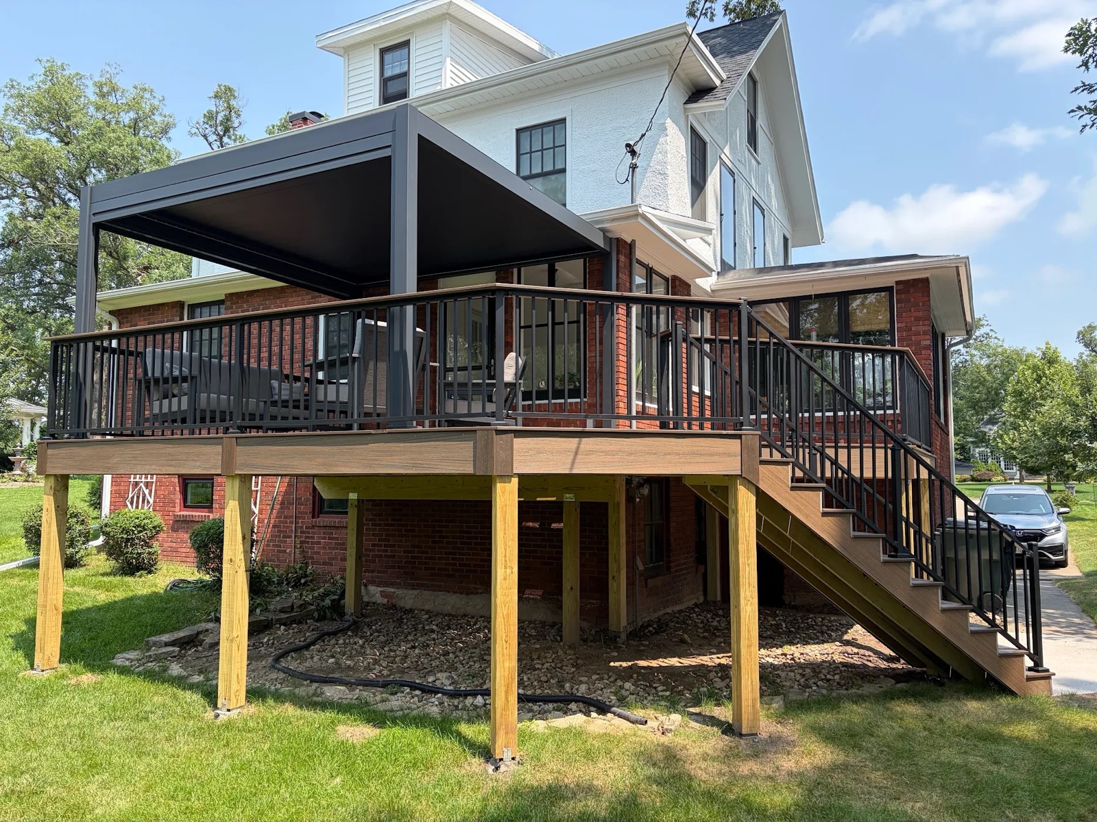 Pergola by T&T Home Improvement in Cedar Rapids